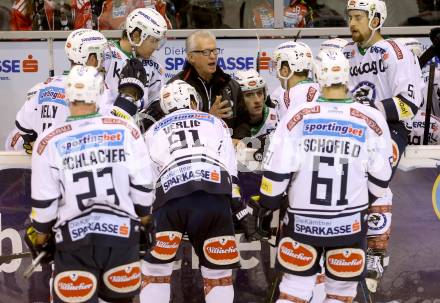 EBEL. Eishockey Bundesliga. KAC gegen 	VSV. Trainer Greg Holst (VSV). Klagenfurt, am 22.11.2015.
Foto: Kuess

---
pressefotos, pressefotografie, kuess, qs, qspictures, sport, bild, bilder, bilddatenbank