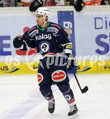 EBEL. Eishockey Bundesliga. EC VSV gegen Moser Medical Graz 99ers.  Torjubel Ryan McKiernan (VSV). Villach, am 24.11.2015.
Foto: Kuess 


---
pressefotos, pressefotografie, kuess, qs, qspictures, sport, bild, bilder, bilddatenbank