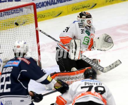 EBEL. Eishockey Bundesliga. EC VSV gegen Moser Medical Graz 99ers.  Sebastian Dahm (Graz). Villach, am 24.11.2015.
Foto: Kuess 


---
pressefotos, pressefotografie, kuess, qs, qspictures, sport, bild, bilder, bilddatenbank