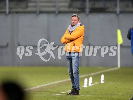 Fussball Sky go Erste Liga. SK Austria Klagenfurt gegen FC Liefering.  Trainer Manfred Bender (Klagenfurt). Klagenfurt, am 27.11.2015.
Foto: Kuess
---
pressefotos, pressefotografie, kuess, qs, qspictures, sport, bild, bilder, bilddatenbank