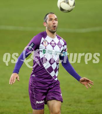 Fussball Sky go Erste Liga. SK Austria Klagenfurt gegen FC Liefering.  Christian Prawda (Klagenfurt). Klagenfurt, am 27.11.2015.
Foto: Kuess
---
pressefotos, pressefotografie, kuess, qs, qspictures, sport, bild, bilder, bilddatenbank