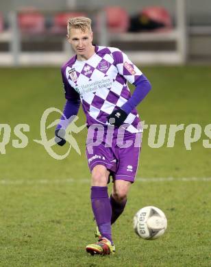 Fussball Sky go Erste Liga. SK Austria Klagenfurt gegen FC Liefering.  Matthias Koch (Klagenfurt). Klagenfurt, am 27.11.2015.
Foto: Kuess
---
pressefotos, pressefotografie, kuess, qs, qspictures, sport, bild, bilder, bilddatenbank