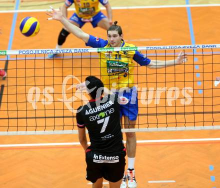 Volleyball. CEV Cup. Aich/Dob gegen AS Cannes (FRA). Koncilja Danijel (Aich/Dob). Bleiburg, 2.12.2015.
Foto: Kuess
---
pressefotos, pressefotografie, kuess, qs, qspictures, sport, bild, bilder, bilddatenbank