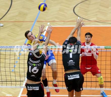 Volleyball. CEV Cup. Aich/Dob gegen AS Cannes (FRA). Mlynarcik Peter (Aich/Dob). Bleiburg, 2.12.2015.
Foto: Kuess
---
pressefotos, pressefotografie, kuess, qs, qspictures, sport, bild, bilder, bilddatenbank