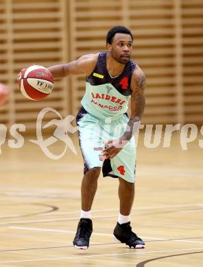 Basketball OEBV Cup. Raiders Villach gegen Mistelbach Mustangs.  	
Dominique Richmond Jackson (Villach). Villach, am 8.12.2015.
Foto: Kuess
---
pressefotos, pressefotografie, kuess, qs, qspictures, sport, bild, bilder, bilddatenbank