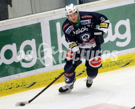 EBEL. Eishockey Bundesliga. EC VSV gegen EHC Liwest Black Wings Linz. Daniel Nageler (VSV). Villach, am 13.12.2015.
Foto: Kuess 


---
pressefotos, pressefotografie, kuess, qs, qspictures, sport, bild, bilder, bilddatenbank