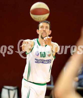 Basketball 2. Bundesliga 2015/16 Grunddurchgang 13. Runde. KOS Celovec gegen Woerthersee Piraten. Grega Mali (KOS). Klagenfurt, am 19.12.2015.
Foto: Kuess
---
pressefotos, pressefotografie, kuess, qs, qspictures, sport, bild, bilder, bilddatenbank