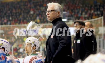 EBEL. Eishockey Bundesliga. KAC gegen 	VSV. Trainer Greg Holst (VSV). Klagenfurt, am 20.12.2015.
Foto: Kuess

---
pressefotos, pressefotografie, kuess, qs, qspictures, sport, bild, bilder, bilddatenbank