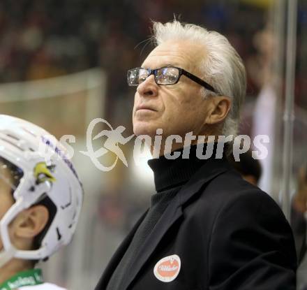 EBEL. Eishockey Bundesliga. KAC gegen 	VSV. Trainer Greg Holst (VSV). Klagenfurt, am 20.12.2015.
Foto: Kuess

---
pressefotos, pressefotografie, kuess, qs, qspictures, sport, bild, bilder, bilddatenbank