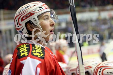 EBEL. Eishockey Bundesliga. KAC gegen 	VSV. Patrick Harand (KAC). Klagenfurt, am 20.12.2015.
Foto: Kuess

---
pressefotos, pressefotografie, kuess, qs, qspictures, sport, bild, bilder, bilddatenbank