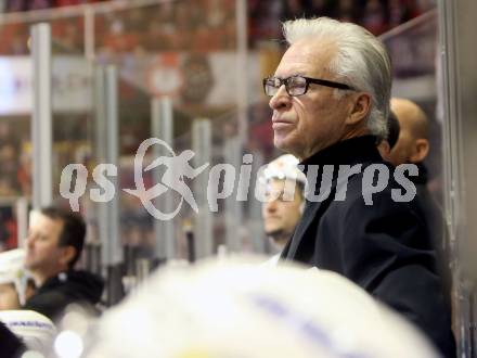 EBEL. Eishockey Bundesliga. KAC gegen 	VSV. Trainer Greg Holst (VSV). Klagenfurt, am 20.12.2015.
Foto: Kuess

---
pressefotos, pressefotografie, kuess, qs, qspictures, sport, bild, bilder, bilddatenbank