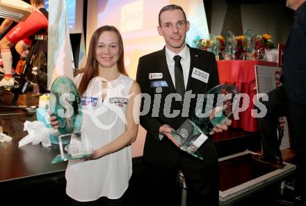 Sportgala. Nacht des Sports. Ehrung Sportler des Jahres. Behindertensportler. Melissa Koeck, Christian Troger. Velden, 22.12.2015.
Foto: Kuess 
---
pressefotos, pressefotografie, kuess, qs, qspictures, sport, bild, bilder, bilddatenbank