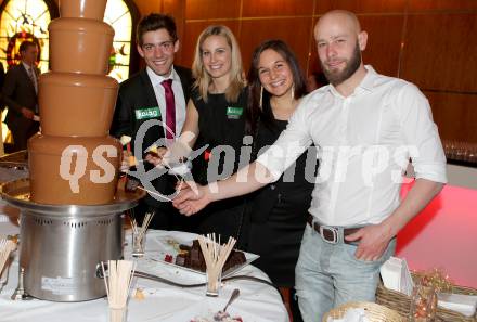 Sportgala. Nacht des Sports. Ehrung Sportler des Jahres. Philipp Orter, Sabine Schoeffmann, Dunja Zdouc, Daniel Mesotitsch. Velden, 22.12.2015.
Foto: Kuess 
---
pressefotos, pressefotografie, kuess, qs, qspictures, sport, bild, bilder, bilddatenbank