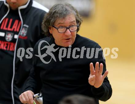 Basketball OEBV Cup. Raiders Villach gegen Swans Gmunden.  Trainer Miran Cilensek  (Villach). Villach, am 3.1.2016.
Foto: Kuess
---
pressefotos, pressefotografie, kuess, qs, qspictures, sport, bild, bilder, bilddatenbank