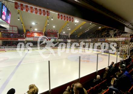 EBEL. Eishockey Bundesliga. KAC gegen HDD TELEMACH Olimpija Ljubljana. Fans, Transparente. (KAC). Klagenfurt, am 8.1.2016.
Foto: Kuess

---
pressefotos, pressefotografie, kuess, qs, qspictures, sport, bild, bilder, bilddatenbank