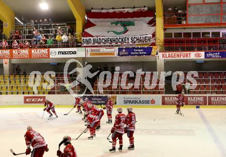 EBEL. Eishockey Bundesliga. KAC gegen HDD TELEMACH Olimpija Ljubljana. Fans, Transparente. (KAC). Klagenfurt, am 8.1.2016.
Foto: Kuess

---
pressefotos, pressefotografie, kuess, qs, qspictures, sport, bild, bilder, bilddatenbank