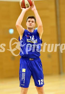 Basketball 2. Bundesliga 2015/16 Grunddurchgang 14. Runde. Raiders Villach gegen Radenthein Garnets.  Luka Zavrsnik (Radenthein). Villach, am 9.1.2016.
Foto: Kuess
---
pressefotos, pressefotografie, kuess, qs, qspictures, sport, bild, bilder, bilddatenbank