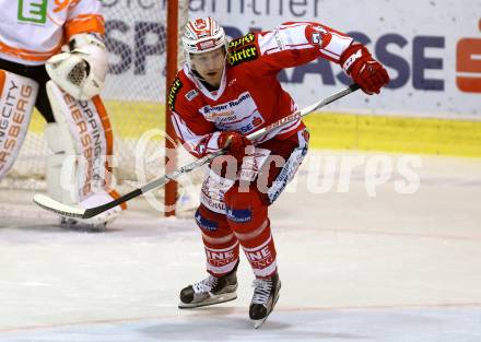 EBEL. Eishockey Bundesliga. KAC gegen 	Moser Medical Graz 99ers. Jamie Lundmark (KAC). Klagenfurt, am 10.1.2016.
Foto: Kuess

---
pressefotos, pressefotografie, kuess, qs, qspictures, sport, bild, bilder, bilddatenbank