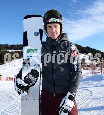 Snowboard. Training. Landeskader Kaernten.  Johann Stefaner. Simonhoehe, 13.1.2016.
Foto: Kuess
---
pressefotos, pressefotografie, kuess, qs, qspictures, sport, bild, bilder, bilddatenbank