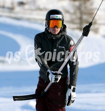 Snowboard. Training. Landeskader Kaernten.  Johann Stefaner. Simonhoehe, 13.1.2016.
Foto: Kuess
---
pressefotos, pressefotografie, kuess, qs, qspictures, sport, bild, bilder, bilddatenbank