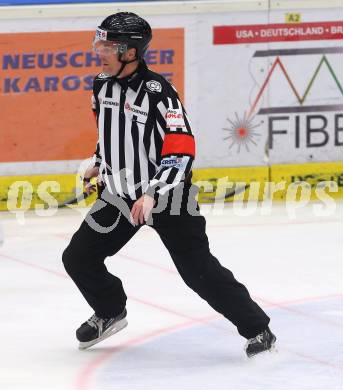 EBEL. Eishockey Bundesliga. EC VSV gegen KAC. Schiedsrichter Igor Dremelj. Villach, am 15.1.2016.
Foto: Kuess 


---
pressefotos, pressefotografie, kuess, qs, qspictures, sport, bild, bilder, bilddatenbank