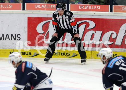 EBEL. Eishockey Bundesliga. EC VSV gegen KAC. Schiedsrichter Igor Dremelj. Villach, am 15.1.2016.
Foto: Kuess 


---
pressefotos, pressefotografie, kuess, qs, qspictures, sport, bild, bilder, bilddatenbank