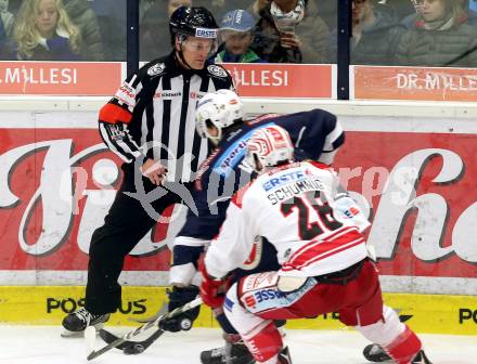 EBEL. Eishockey Bundesliga. EC VSV gegen KAC. Schiedsrichter Igor Dremelj. Villach, am 15.1.2016.
Foto: Kuess 


---
pressefotos, pressefotografie, kuess, qs, qspictures, sport, bild, bilder, bilddatenbank