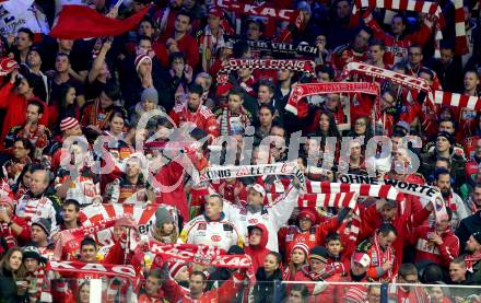 EBEL. Eishockey Bundesliga. EC VSV gegen KAC. Fans  (KAC). Villach, am 15.1.2016.
Foto: Kuess 


---
pressefotos, pressefotografie, kuess, qs, qspictures, sport, bild, bilder, bilddatenbank