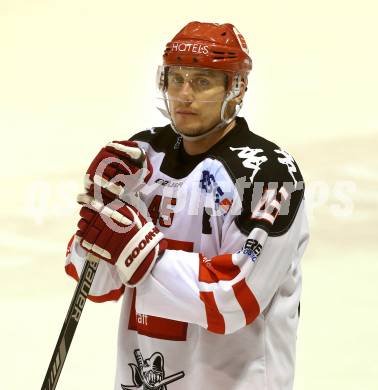 EBEL. Eishockey Bundesliga. KAC gegen 	HC TWK Innsbruck. David Schuller (Innsbruck). Klagenfurt, am 22.1.2016.
Foto: Kuess

---
pressefotos, pressefotografie, kuess, qs, qspictures, sport, bild, bilder, bilddatenbank