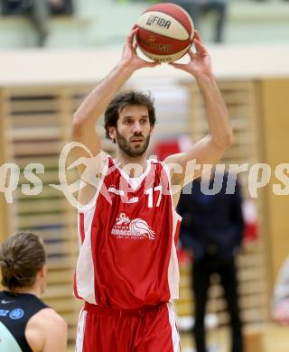 Basketball 2. Bundesliga 2015/16 Grunddurchgang 16. Runde. Villach Raiders  gegen St. Poelten Dragons. Denis Soldo (St. Poelten). Villach, 24.1.2016.
Foto: Kuess
---
pressefotos, pressefotografie, kuess, qs, qspictures, sport, bild, bilder, bilddatenbank