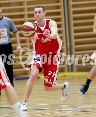 Basketball 2. Bundesliga 2015/16 Grunddurchgang 16. Runde. Villach Raiders  gegen St. Poelten Dragons. Andreas Bauch  (St. Poelten). Villach, 24.1.2016.
Foto: Kuess
---
pressefotos, pressefotografie, kuess, qs, qspictures, sport, bild, bilder, bilddatenbank