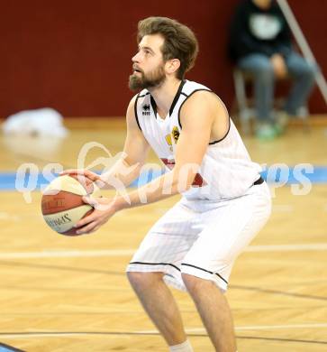 Basketball 2. Bundesliga 2015/16 Grunddurchgang 16. Runde. Woerthersee Piraten gegen Mattersburg Rocks. Edgar Allesch (Woerthersee Piraten). Klagenfurt, 30.1.2016.
Foto: Kuess
---
pressefotos, pressefotografie, kuess, qs, qspictures, sport, bild, bilder, bilddatenbank