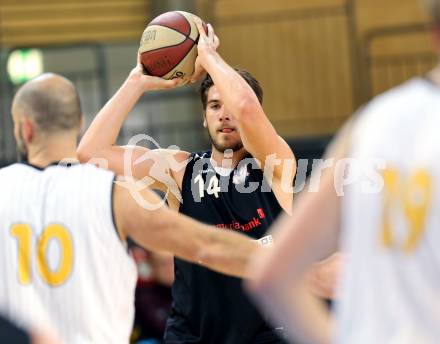 Basketball 2. Bundesliga 2015/16 Grunddurchgang 16. Runde. Woerthersee Piraten gegen Mattersburg Rocks. Krisztian Bakk  (Mattersburg). Klagenfurt, 30.1.2016.
Foto: Kuess
---
pressefotos, pressefotografie, kuess, qs, qspictures, sport, bild, bilder, bilddatenbank