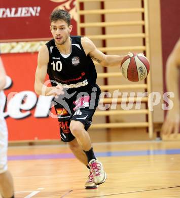 Basketball 2. Bundesliga 2015/16 Grunddurchgang 16. Runde. Woerthersee Piraten gegen Mattersburg Rocks. Jan Nicoli (Mattersburg). Klagenfurt, 30.1.2016.
Foto: Kuess
---
pressefotos, pressefotografie, kuess, qs, qspictures, sport, bild, bilder, bilddatenbank