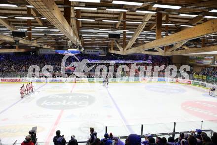 EBEL. Eishockey Bundesliga. EC VSV gegen KAC. Fans gegen Gewalt. Villach, am 5.2.2016.
Foto: Kuess 


---
pressefotos, pressefotografie, kuess, qs, qspictures, sport, bild, bilder, bilddatenbank