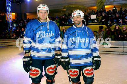 EBEL. Eishockey Bundesliga. Icefever. Showtraining VSV. Robin Weihager, Gerhard Unterluggauer. Villach, am 12.2.2016.
Foto: Kuess
---
pressefotos, pressefotografie, kuess, qs, qspictures, sport, bild, bilder, bilddatenbank