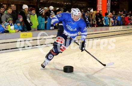 EBEL. Eishockey Bundesliga. Icefever. Showtraining VSV. Valentin Leiler. Villach, am 12.2.2016.
Foto: Kuess
---
pressefotos, pressefotografie, kuess, qs, qspictures, sport, bild, bilder, bilddatenbank