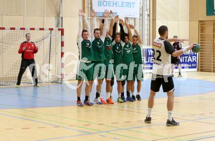 Handball Bundesliga. Obere Play Off. SC Ferlach gegen schlafraum.at Kaernten.   Ferlach, am 13.2.2016.
Foto: Kuess
---
pressefotos, pressefotografie, kuess, qs, qspictures, sport, bild, bilder, bilddatenbank