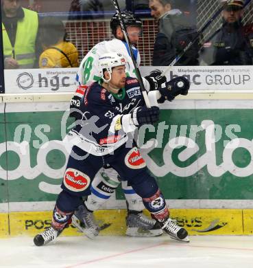 EBEL. Eishockey Bundesliga. EC VSV gegen HDD TELEMACH Olimpija Ljubljana. Eric Hunter,  (VSV), Andrej Tavzelj (Laibach). Villach, am 19.2.2016.
Foto: Kuess 


---
pressefotos, pressefotografie, kuess, qs, qspictures, sport, bild, bilder, bilddatenbank