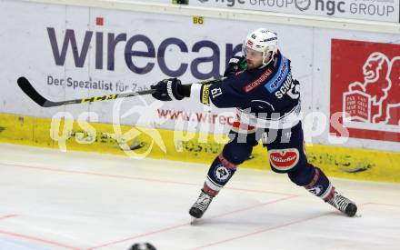 EBEL. Eishockey Bundesliga. EC VSV gegen HDD TELEMACH Olimpija Ljubljana. Rick Schofield (VSV). Villach, am 19.2.2016.
Foto: Kuess 


---
pressefotos, pressefotografie, kuess, qs, qspictures, sport, bild, bilder, bilddatenbank