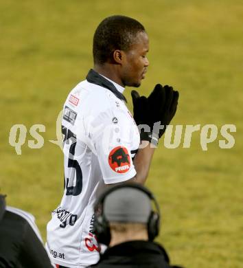 Fussball tipico Bundesliga. RZ Pellets WAC gegen SV Groedig. Issiaka Ouedraogo (WAC). Lavanttal Arena, am 20.2.2016.
Foto: Kuess
---
pressefotos, pressefotografie, kuess, qs, qspictures, sport, bild, bilder, bilddatenbank