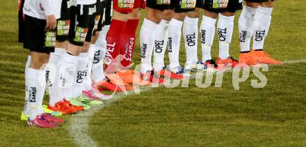 Fussball tipico Bundesliga. RZ Pellets WAC gegen SV Groedig. Feature, Fussballschuhe. Lavanttal Arena, am 20.2.2016.
Foto: Kuess
---
pressefotos, pressefotografie, kuess, qs, qspictures, sport, bild, bilder, bilddatenbank