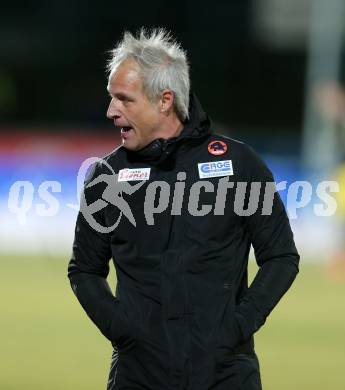 Fussball tipico Bundesliga. RZ Pellets WAC gegen Cashpoint SCR Altach. Trainer Heimo Pfeifenberger (WAC). Lavanttal Arena, am 1.3.2016.
Foto: Kuess
---
pressefotos, pressefotografie, kuess, qs, qspictures, sport, bild, bilder, bilddatenbank