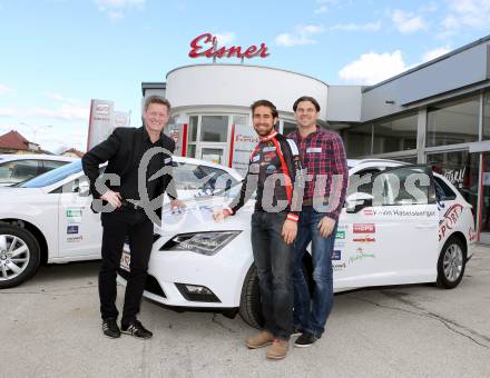 Mountainbike Orientierung. Autouebergabe Autohaus Eisner. Arno Arthofer, Kevin Haselsberger, Stefan Weitensfelder. Klagenfurt, 1.3.2016.
Foto: Kuess
---
pressefotos, pressefotografie, kuess, qs, qspictures, sport, bild, bilder, bilddatenbank