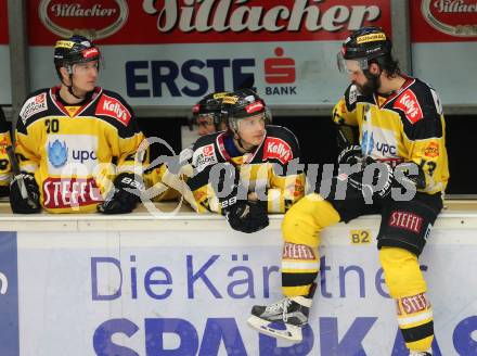 EBEL. Eishockey Bundesliga. EC VSV gegen UPC Vienna Capitals. Patrick Bolterle, Michael Schiechl (Caps). Villach, am 4.3.2016.
Foto: Kuess 


---
pressefotos, pressefotografie, kuess, qs, qspictures, sport, bild, bilder, bilddatenbank