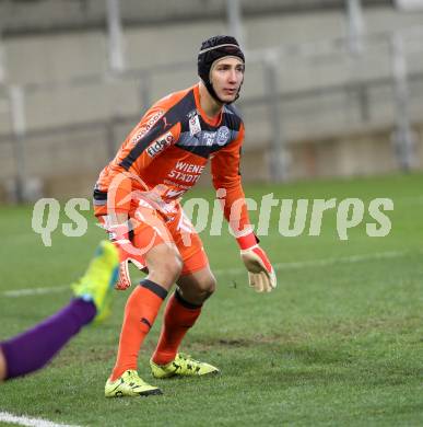 Fussball Sky go Erste Liga. SK Austria Klagenfurt gegen FAC Wien.  Martin Fraisl (Wien). Klagenfurt, am 4.3.2016.
Foto: Kuess
---
pressefotos, pressefotografie, kuess, qs, qspictures, sport, bild, bilder, bilddatenbank