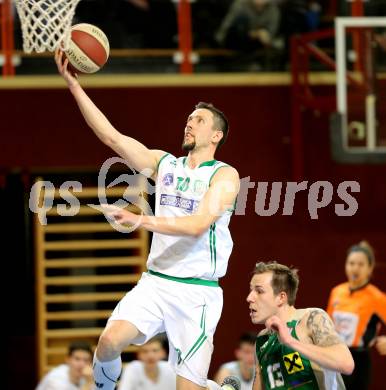 Basketball 2. Bundesliga 2015/16 Grunddurchgang 21. Runde. KOS Celovec gegen Dornbirn Lions. Grega Mali,  (KOS Celovec). Klagenfurt, 5.3.2016.
Foto: Kuess
---
pressefotos, pressefotografie, kuess, qs, qspictures, sport, bild, bilder, bilddatenbank