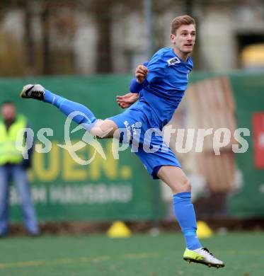 Fussball Regionalliga. Annabichler SV gegen Sturm Graz Amateure. Michael Krainer (ASV). Welzenegg, am 5.3.2016.
Foto: Kuess
---
pressefotos, pressefotografie, kuess, qs, qspictures, sport, bild, bilder, bilddatenbank