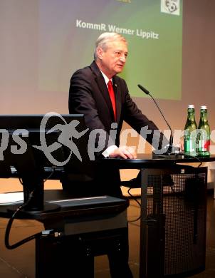 Kaerntner Fussballverband. Ordentliche Hauptversammlung.  Werner Lippitz. Villach, am 11.3.2016.
Foto: Kuess
---
pressefotos, pressefotografie, kuess, qs, qspictures, sport, bild, bilder, bilddatenbank