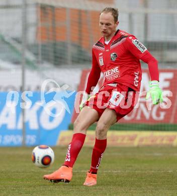 Fussball tipico Bundesliga. RZ Pellets WAC gegen FC Red Bull Salzburg. Alexander Kofler (WAC). Lavanttal Arena Wolfsberg, am 12.3.2016.
Foto: Kuess
---
pressefotos, pressefotografie, kuess, qs, qspictures, sport, bild, bilder, bilddatenbank